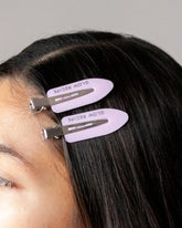 Pink Hair Clips